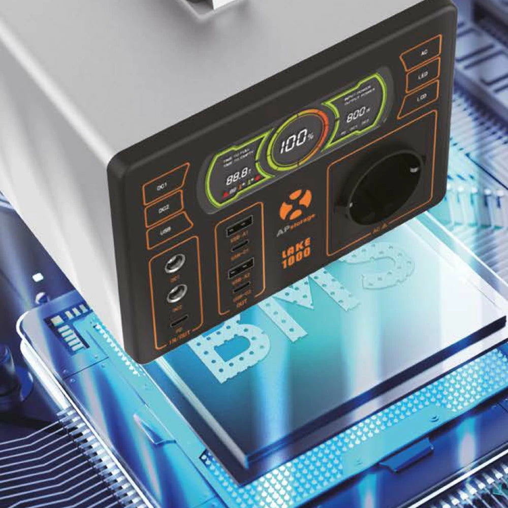 APstorage LAKE1000 tragbare Powerstation