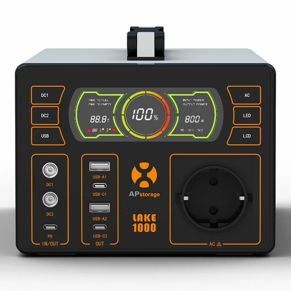 APstorage LAKE1000 tragbare Powerstation