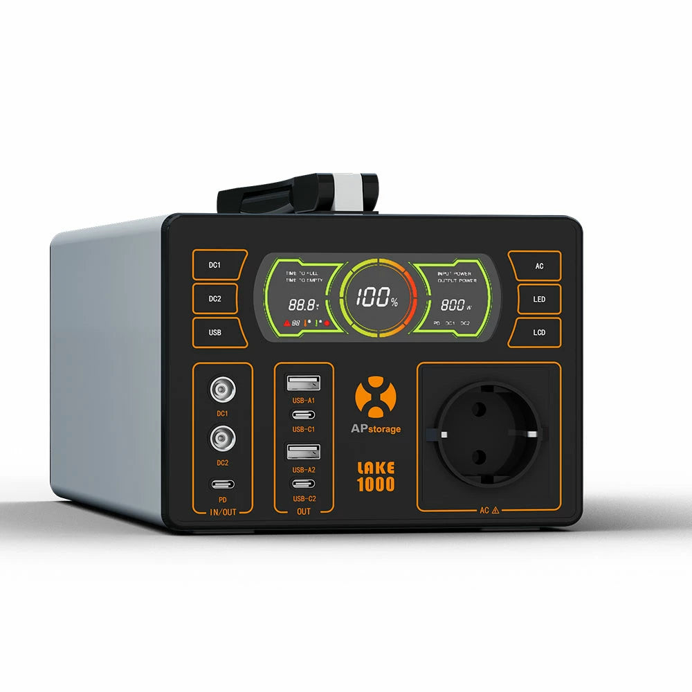 APstorage LAKE1000 tragbare Powerstation