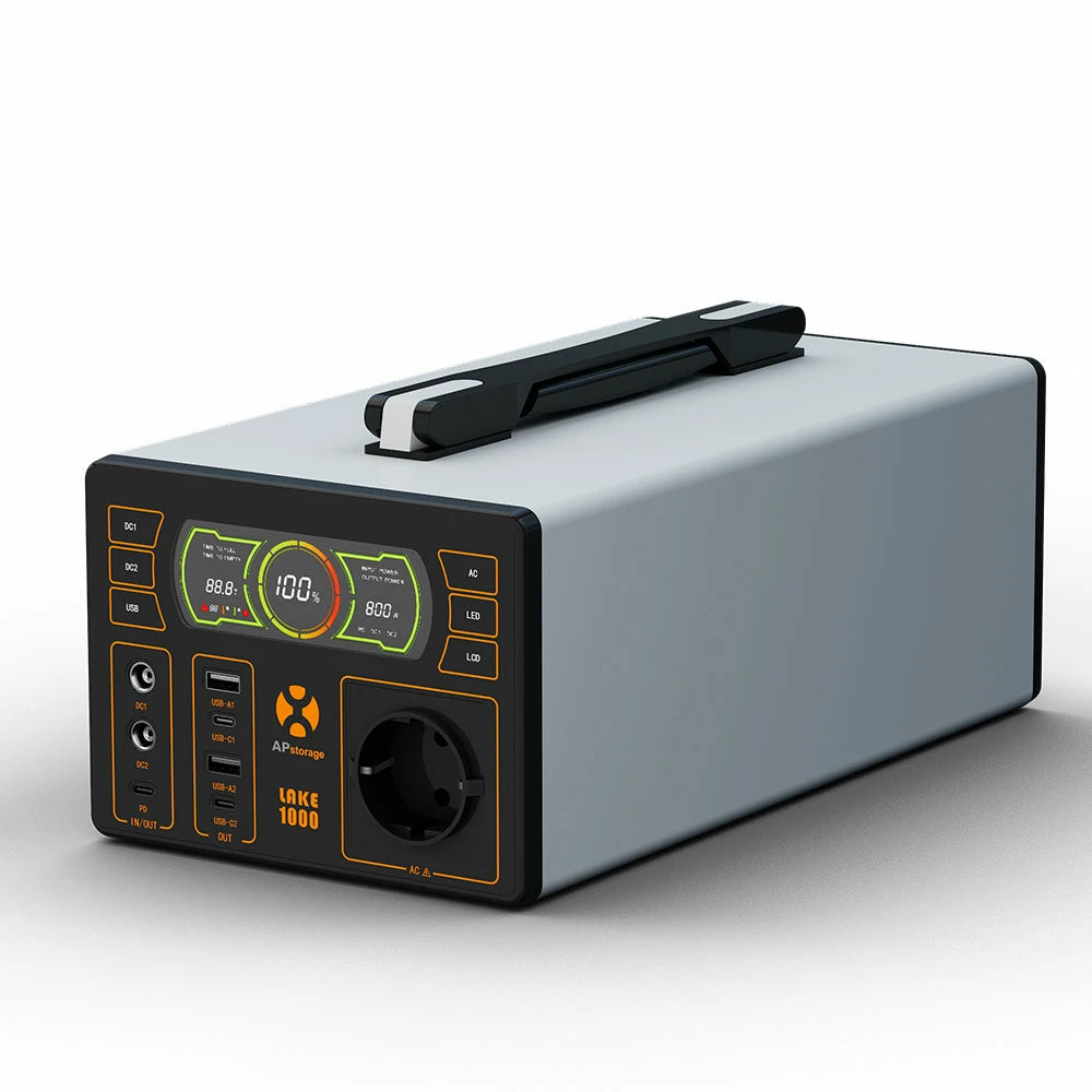 APstorage LAKE1000 tragbare Powerstation