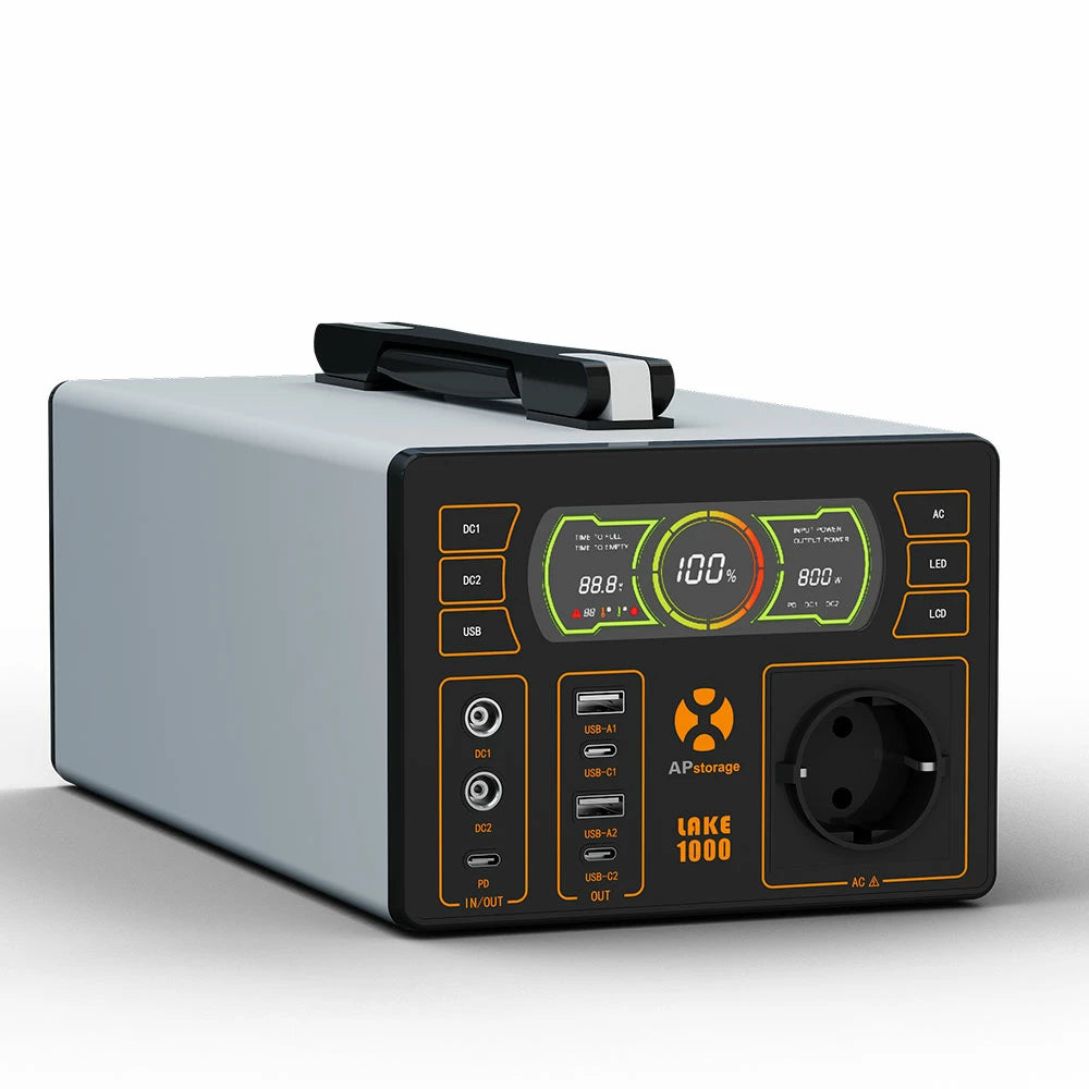 APstorage LAKE1000 tragbare Powerstation
