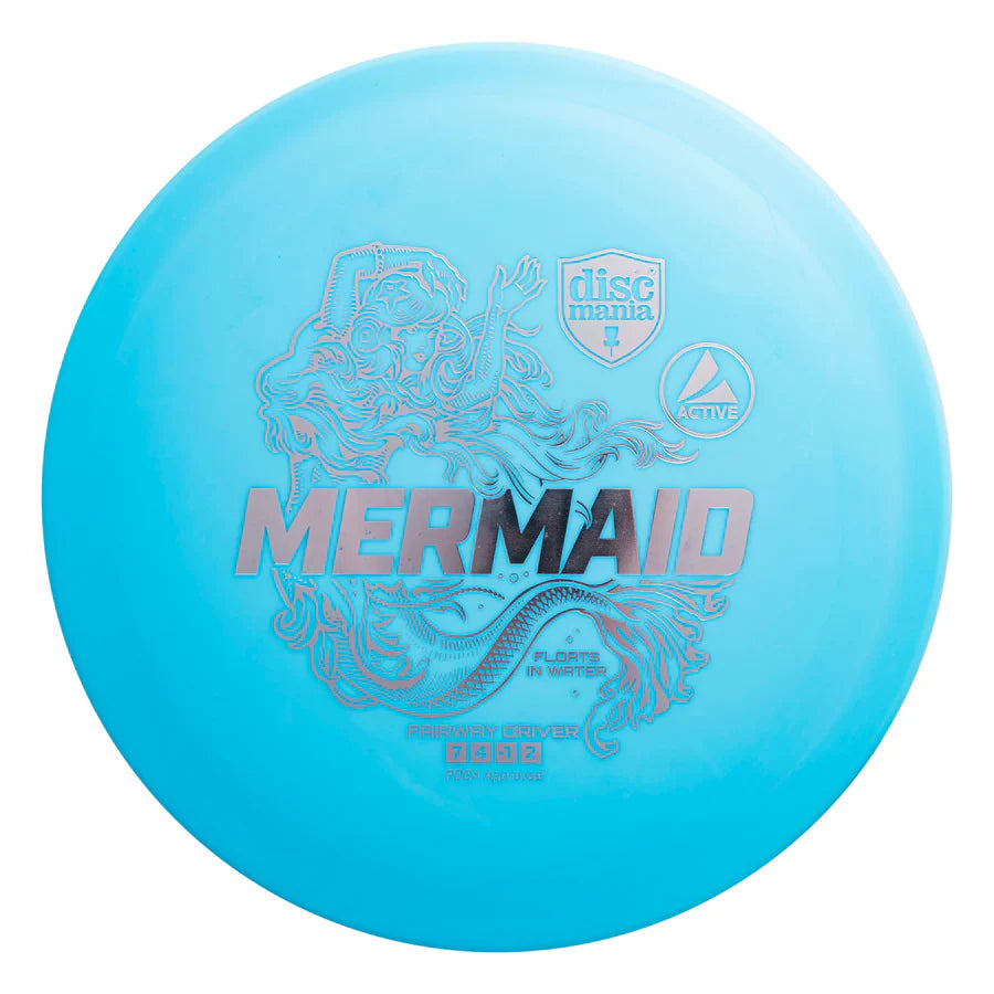 Discmania Active Base Mermaid Disc Hellblau