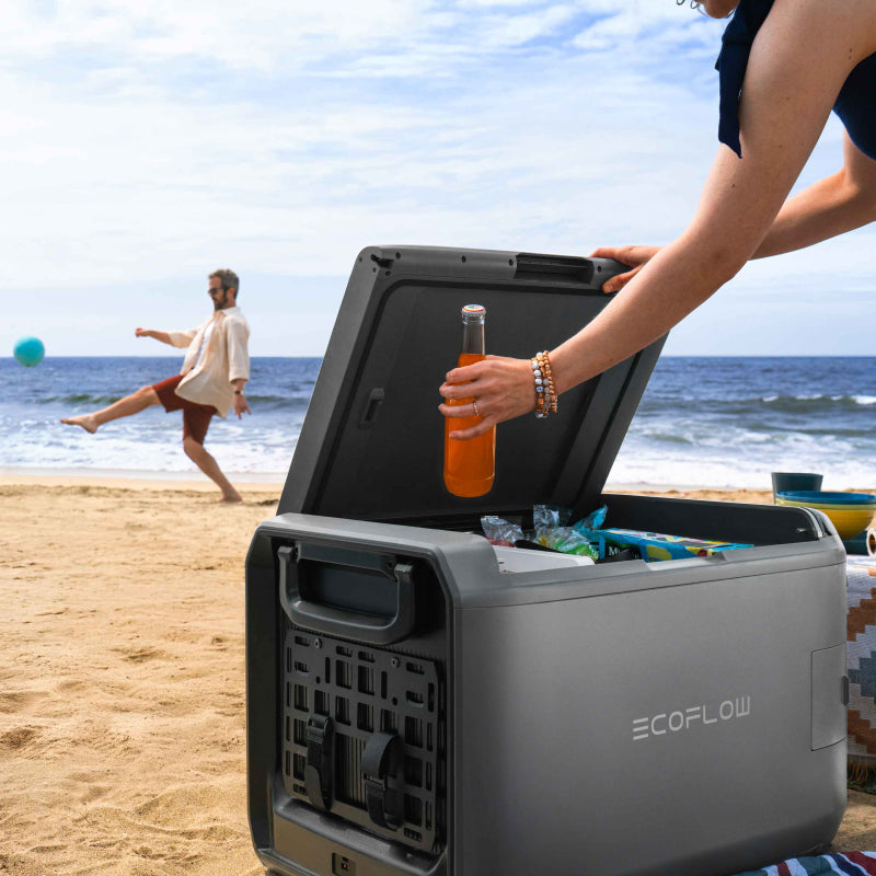 EcoFlow GLACIER Classic 35L Set - Kühl und Gefrierbox mit 298 Wh Plug-In Batterie