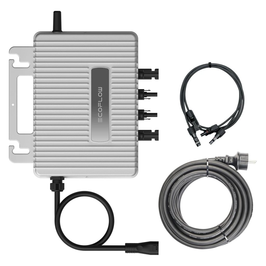 EcoFlow STREAM Mikrowechselrichter 800W mit PV und AC Kabel