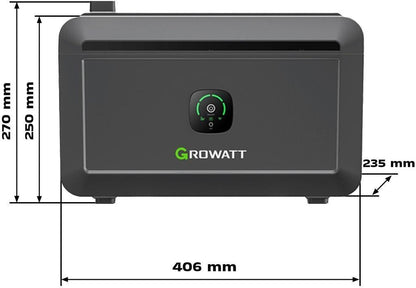 Growatt NOAH 2000 2kWh - Speicher für Balkonkraftwerk - 0% MWST (ANGEBOT GEMÄSS§12 ABS.3 USTG)