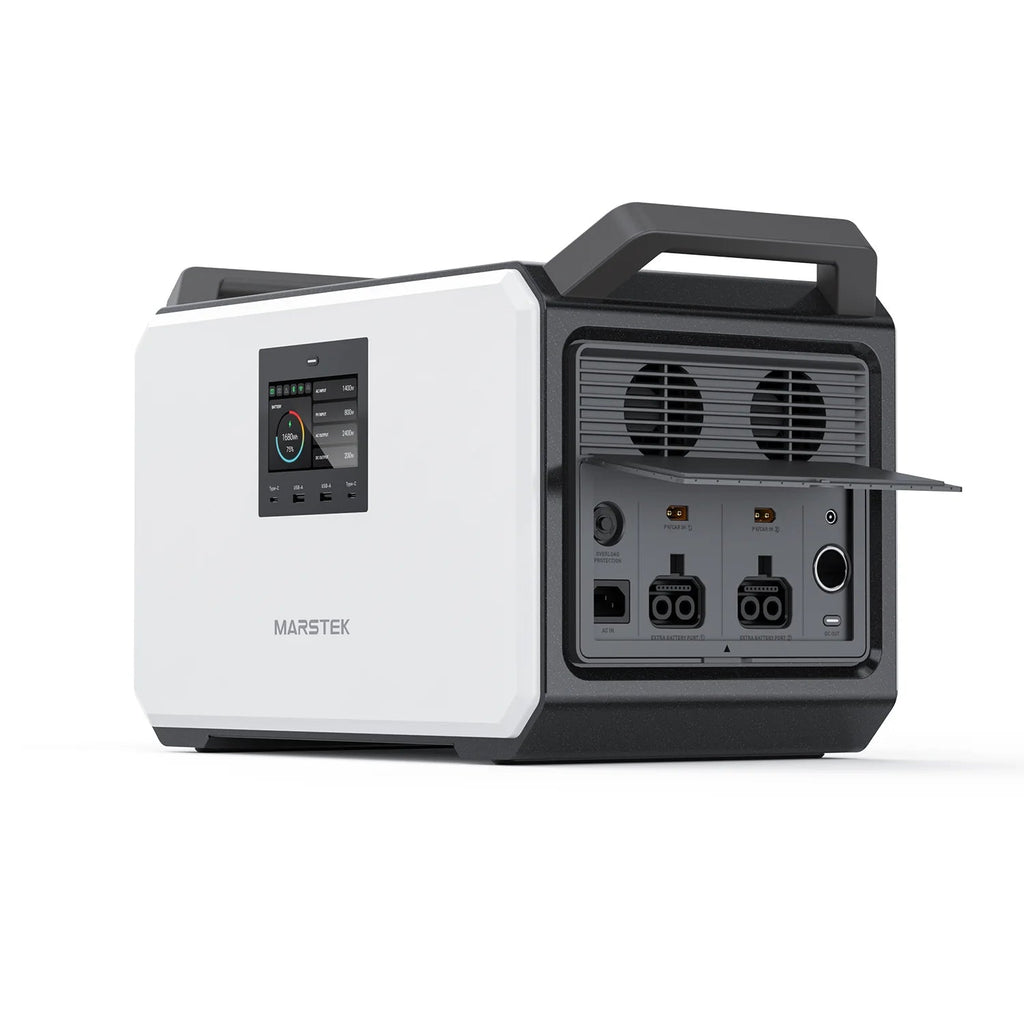 MARSTEK MERCURY M2200 Tragbare Powerstation, 2240Wh LiFePO4 B-Ware