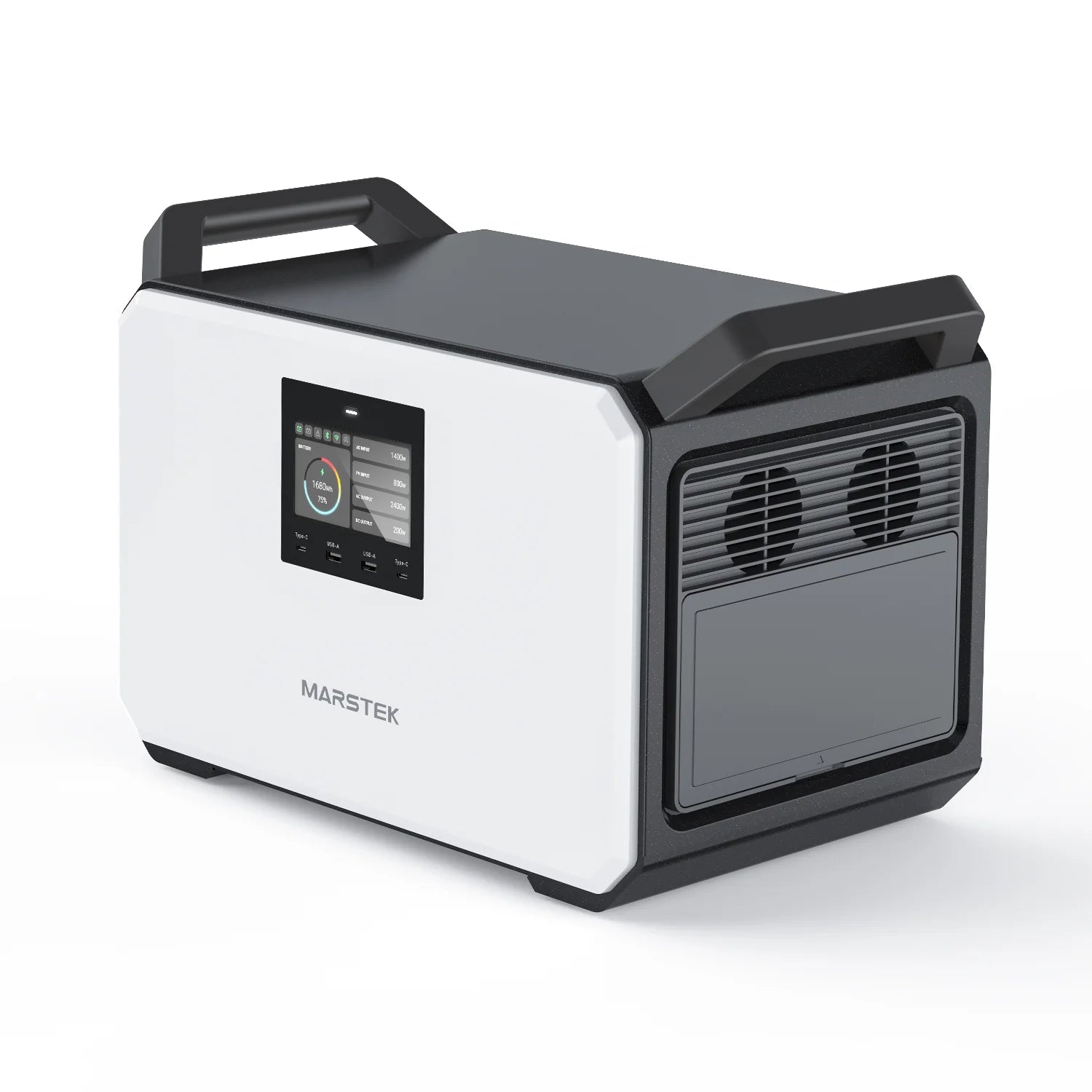 MARSTEK MERCURY M2200 Tragbare Powerstation, 2240Wh LiFePO4 B-Ware