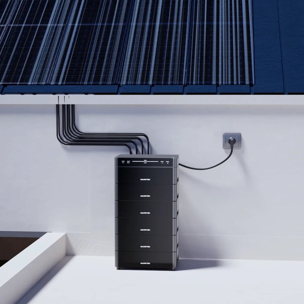 MARSTEK VENUS A 2,12 kWh All-in-One Balkonkraftwerk mit Speicher