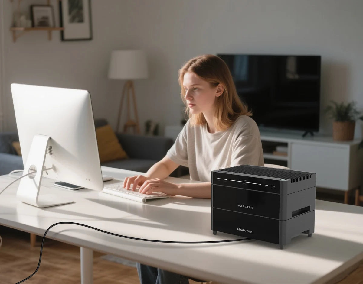 MARSTEK VENUS A 2,12 kWh All-in-One Balkonkraftwerk mit Speicher