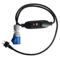 WATTSTUNDE® CEE Einspeisekabel mit FI für Camper mit Powerstations