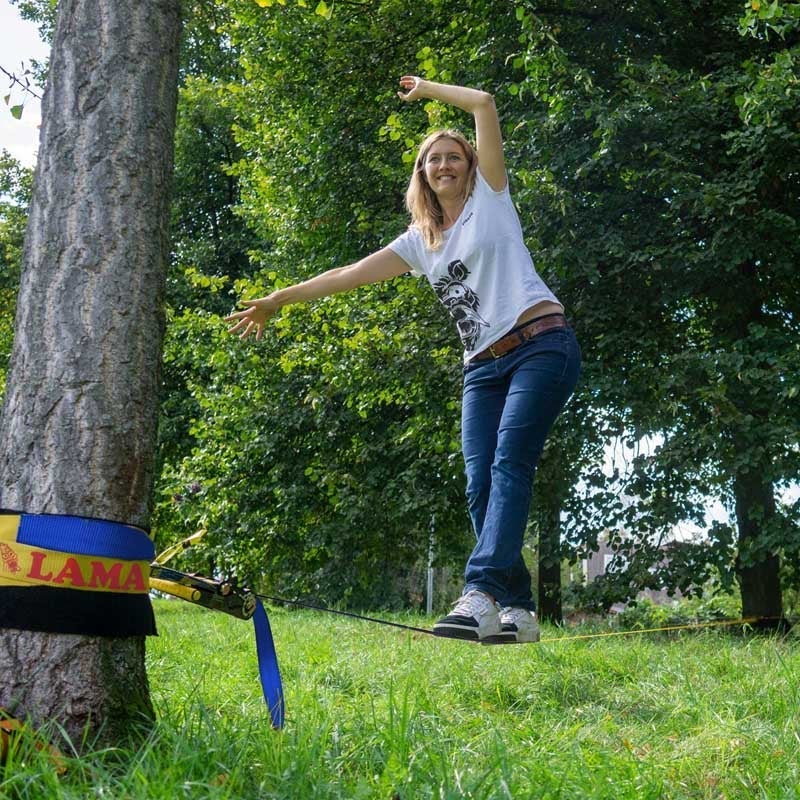 Gibbon BANANA LAMA 25m mit Baumschutz