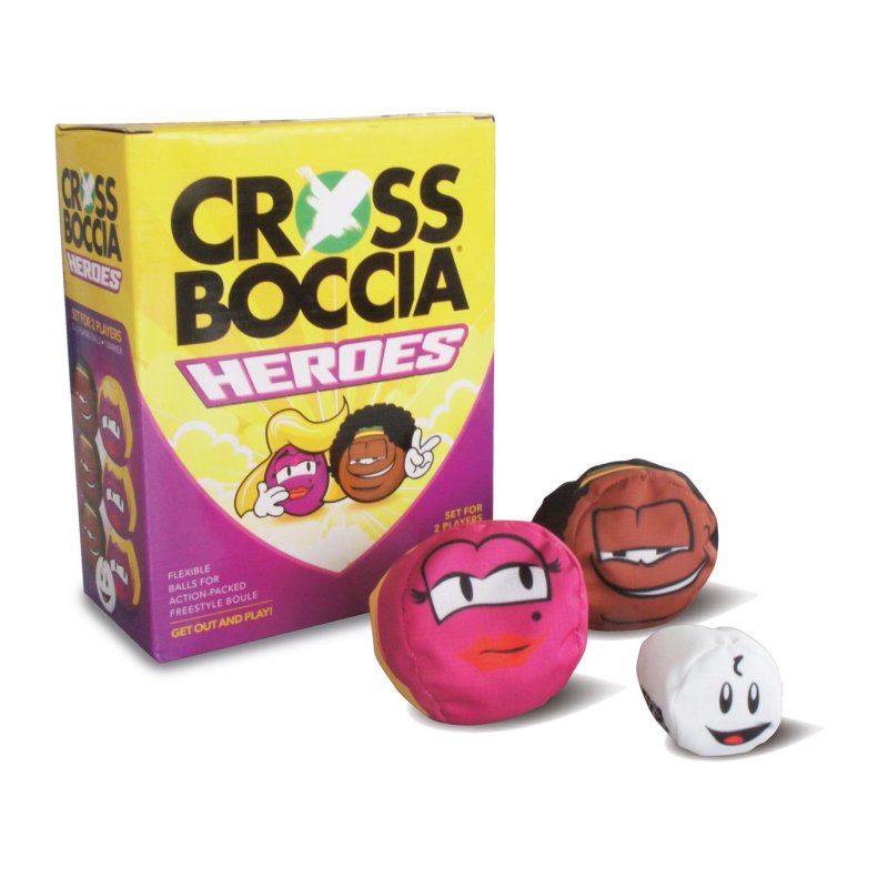 Crossboccia® Doublepack HEROES - 2x3er Set für 2 Spieler Blond & Muffin