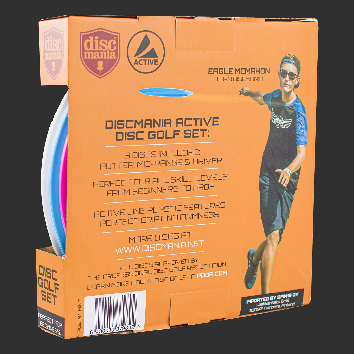 Discmania Aktive 3 Disc Box Set Discgolf