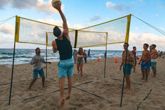 CROSSNET Four Square Volleyball Netz