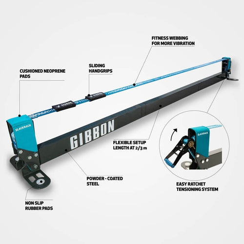 Gibbon GLEICHGEWICHTSTRAINING - SLACKRACK FITNESS B-Ware