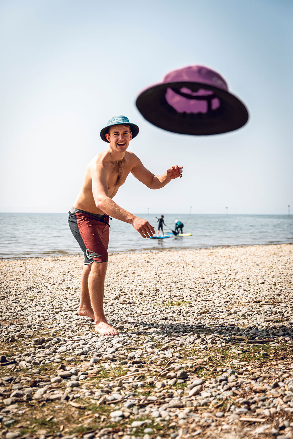 Capsbee der fliegende Frisbee Hut