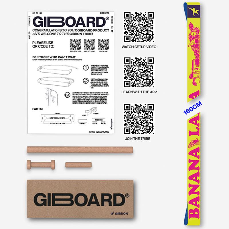 GIBOARD GURTBAND - SET - BANANA LAMA